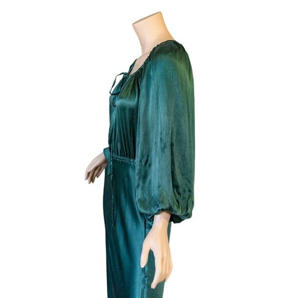 AUGUSTE THE LABEL Emerald Green Zelda Midi Dress  * Medium - Picture 8 of 16